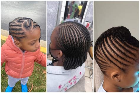 African Hair Braiding Cornrow Styles For Kids