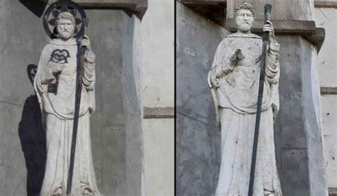 Lightning Strikes St. Peter Statue on Pope Francis’ Birthday, Internet Lights Up - CatholicVote org