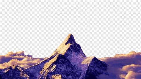 Hollywood paramount mountain, cloud, png | PNGWing