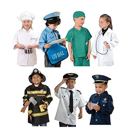 Buy Constructive Playthings Set of 7 Classroom Career Outfits with Hook ...