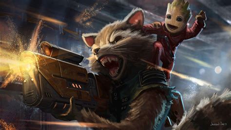 Rocket and Groot Wallpapers - Top Free Rocket and Groot Backgrounds - WallpaperAccess