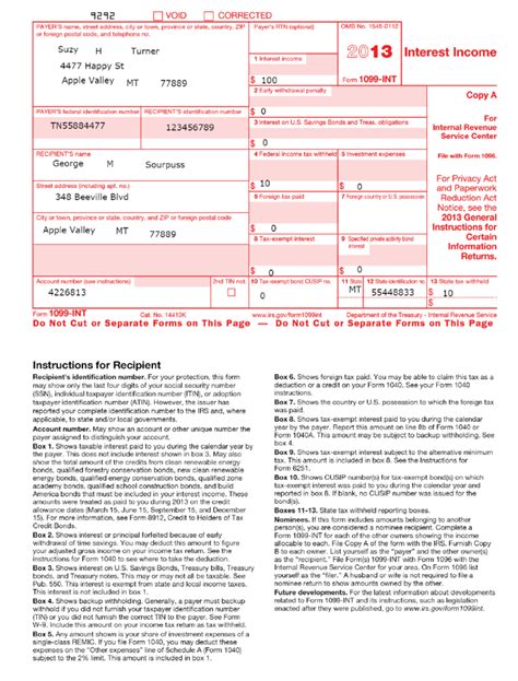 1099 Form Template. Create A Free 1099 Form Form.