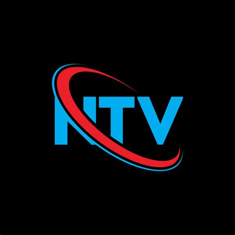 NTV logo. NTV letter. NTV letter logo design. Initials NTV logo linked ...