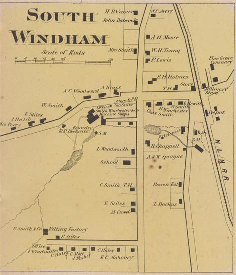 Historical Atlas of Windham – The Mill Museum – The Windham Textile and History Museum