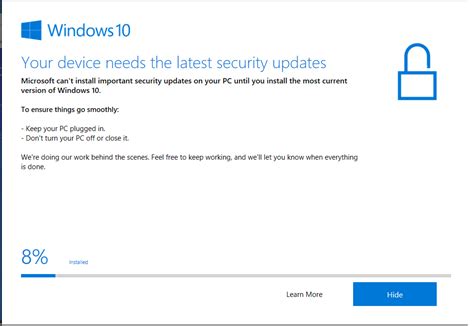 Windows 10 update assistant not updating on reboot - Microsoft Community