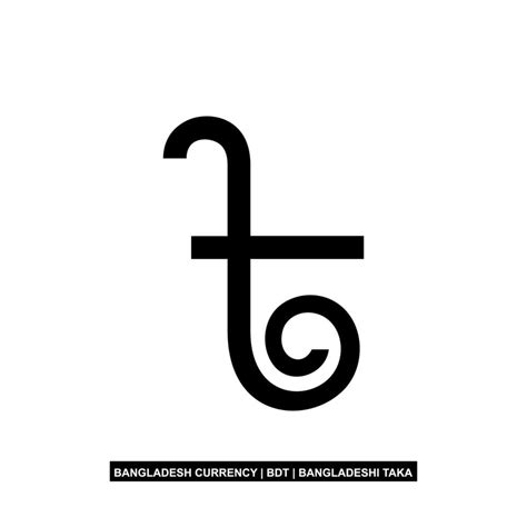 Bangladesh Currency Icon Symbol, Bangladeshi Taka, BDT Sign. Vector ...