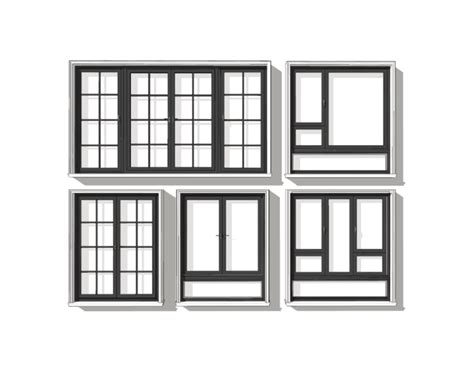 6509. Free Sketchup Window Models Download