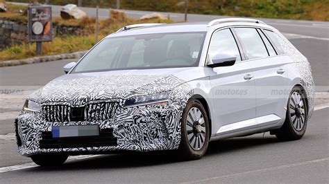 The Development Of The New Skoda Superb 2023 Has Started, Hunted For ...