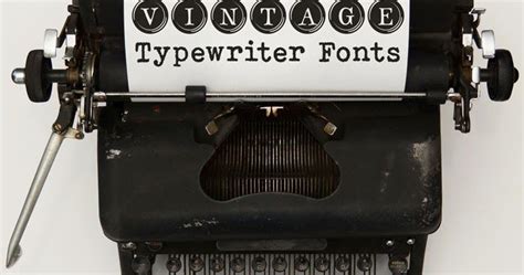 25+ Free Typewriter Font Downloads | Free typewriter font, Typewriter ...