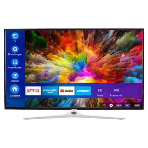 MEDION® Smart-TV LIFE X14330 | 43 Inch | Ultra HD Display | HDR | Dolby ...