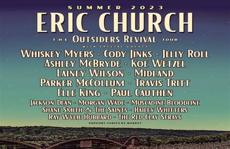 NashvilleGab - Eric Church Tour 2023 (The Chief Of Country Music)