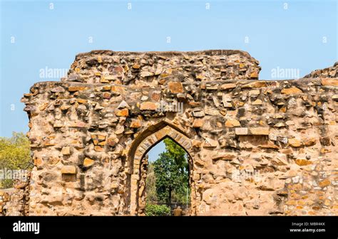 Alauddin Khilji Tomb and Madrasa at the Qutb Complex in Delhi, India ...