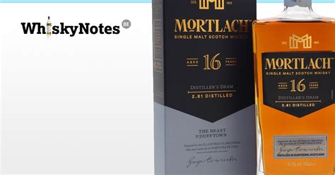 Mortlach 16 Year Old | WhiskyNotes review