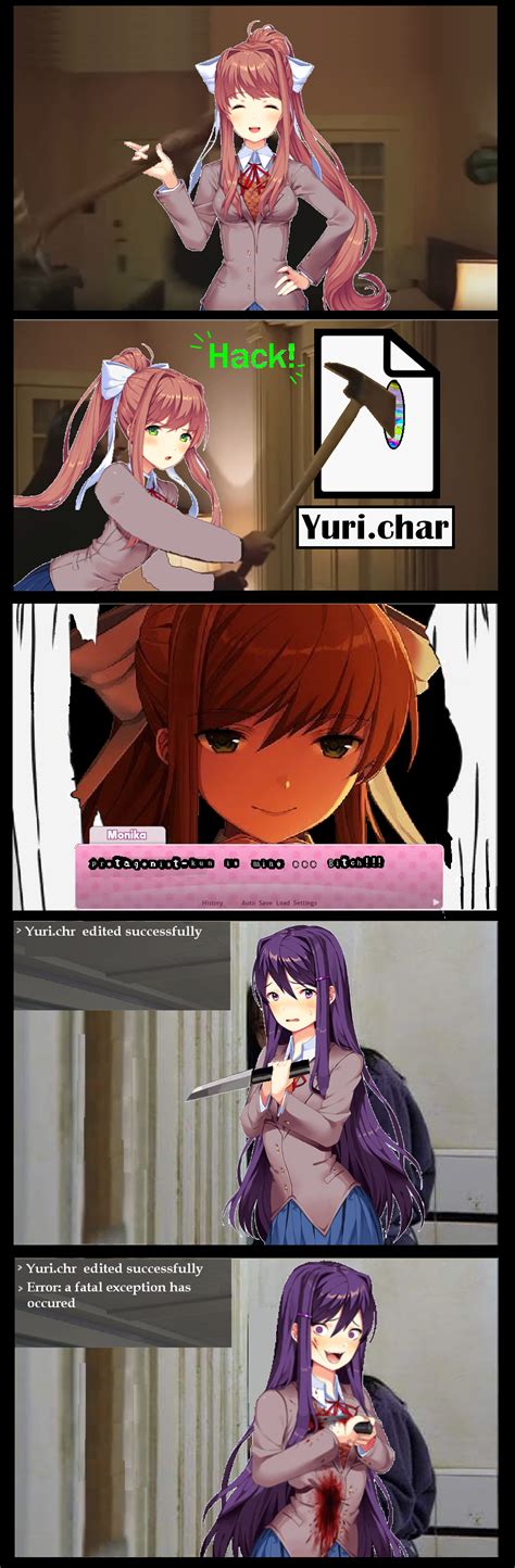 Just Monika Doki Doki Literature Club Memes