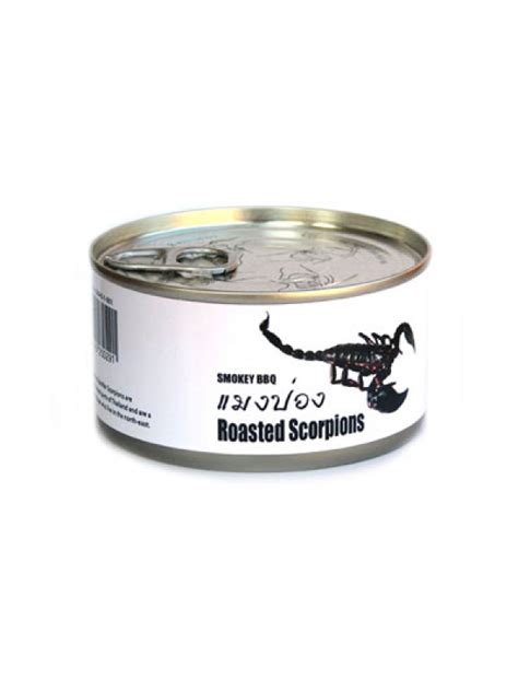 Canned edible scorpions for sale online