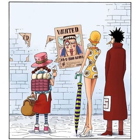 One Piece - Miss Goldenweek, Miss Valentine & Mr. 5 | One piece chapter, One piece, One piece manga