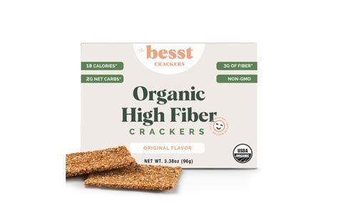 The Besst Crackers organic high-fiber crackers | 2020-04-02 | Snack ...