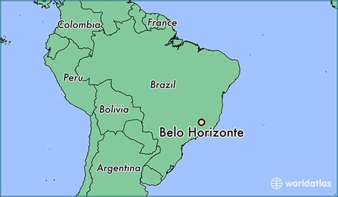 Where is Belo Horizonte, Brazil? / Belo Horizonte, Minas Gerais Map ...