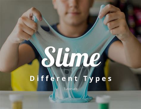 Ultimate Guide to the Different Types of Slime Recipes for Every Texture - CraftyThinking