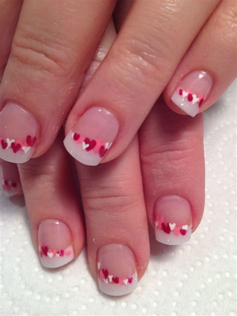 Valentines day nails | Nail designs valentines, Valentines nail art ...