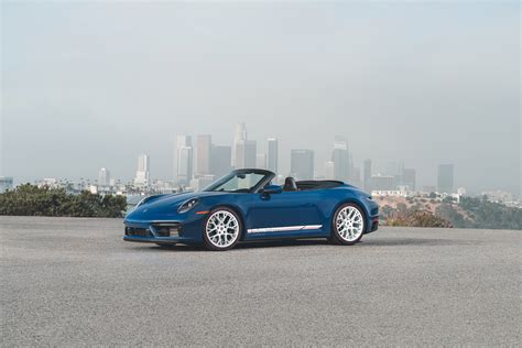 2023 Porsche 911 Carrera GTS Cabriolet America Edition bows as red, white, and blue America-only ...