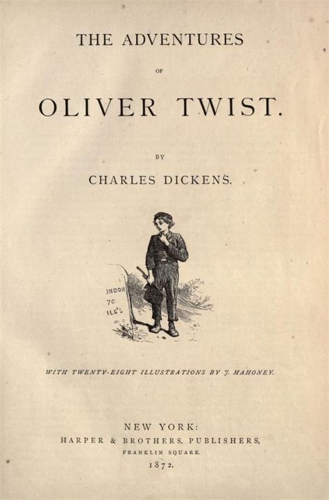 The adventures of Oliver Twist : Dickens, Charles, 1812-1870 : Free Download, Borrow, and ...