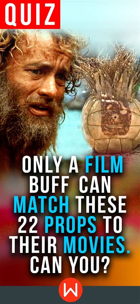 Quiz: Only A Film Buff Can Match These 22 Props To Their Movies. Can ...