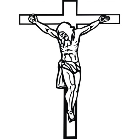 Jesucristo Crucificado En La Cruz Para Colorear Imprimir E Dibujar | The Best Porn Website