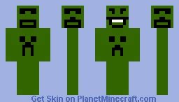 Baby creeper Minecraft Skin