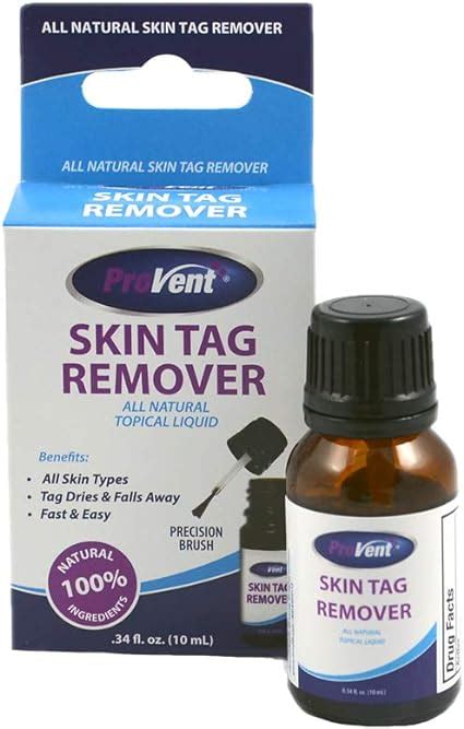 ProVent Skin Tag Remover All Natural Topical Liquid Remover, Fast and Easy. Dries Tags and Falls ...