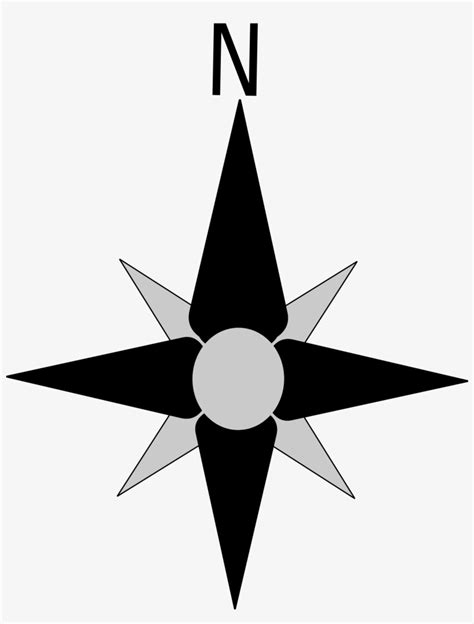 Big Image - Compass Rose North Arrow Transparent PNG - 2192x2400 - Free Download on NicePNG