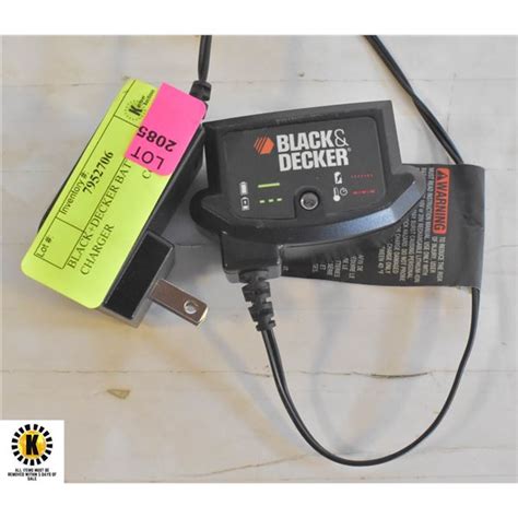 BLACK+DECKER BATTERY CHARGER