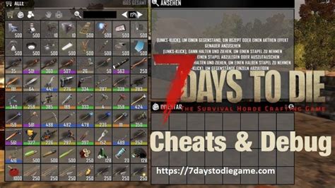 7 days to die Cheats Mod | Cheats Code | Download Free Now | 7 days to die, Cheating, Day