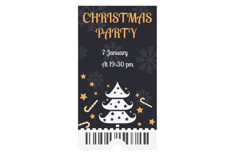 Christmas Party Invitation Template. Eve Graphic by ladadikart ...