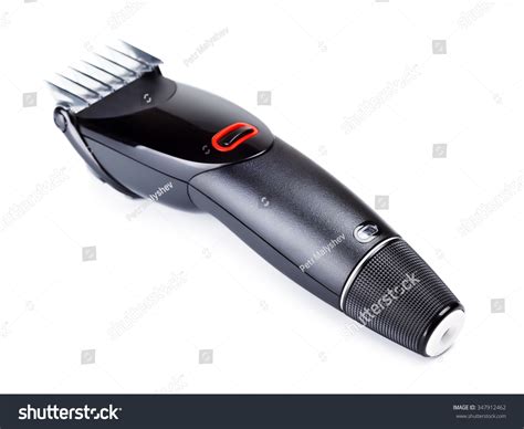 New Black Hairclipper Isolated On White Stock Photo 347912462 ...