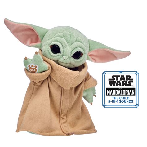 Star Wars Grogu™ Plush with 5-in-1 Sounds | Build-A-Bear®