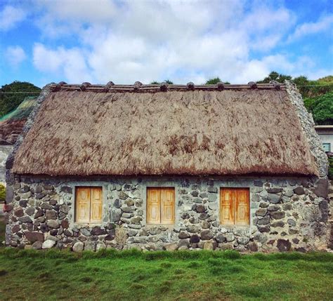 The island of Batanes is hit by typhoons about 8 times a year on ...