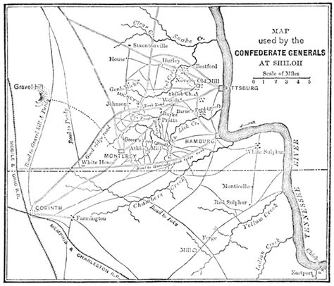 Shiloh Battle Maps