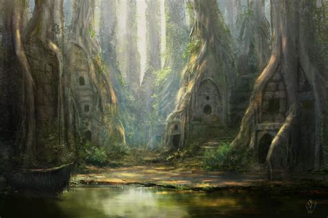 Forest Ruins by jjpeabody on DeviantArt