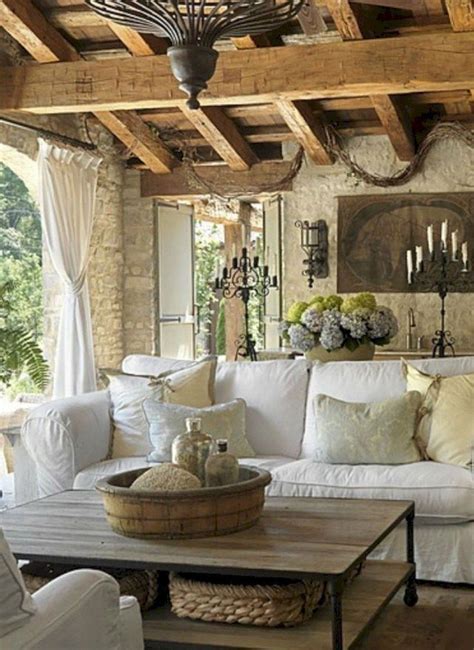 Adorable Shabby Chic Living Room Designs Ideas 35 | French country ...