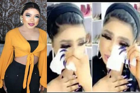 Bobrisky Cries In Regret After Plastic Surgery to become Female - National Telescope