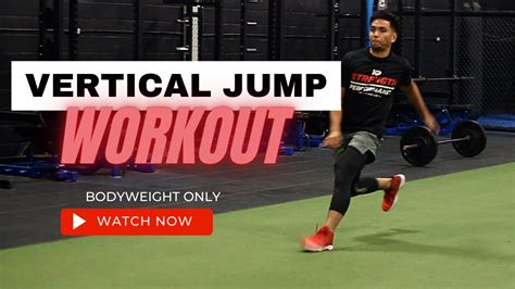 Vertical Jump Workout | Bodyweight Only - YouTube