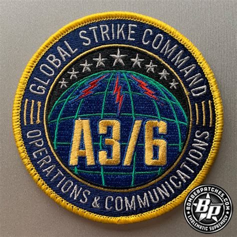 Air Force Global Strike Command A3/6 Color – Bomber Patches