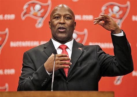 Lovie Smith says Buccaneers 'have to consider' taking a quarterback ...