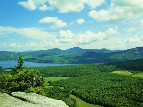 This view overlooks Lake Willoughby in Weston, VT from the hike to Mount Wheeler. | Lake ...