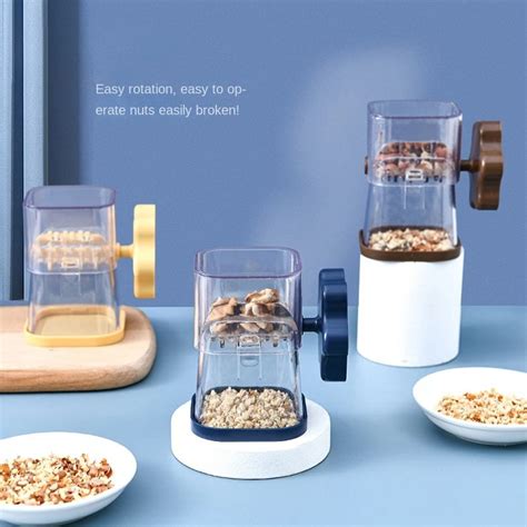 Manual Nut Grinder Multifunctional Dried Fruit Crusher Peanut Masher Nut Chopper Peanut Grinding ...