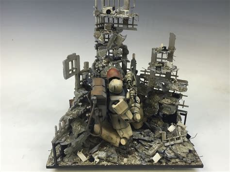 GUNDAM GUY: MG 1/100 Zaku Sniper [One Shot] - Diorama Build