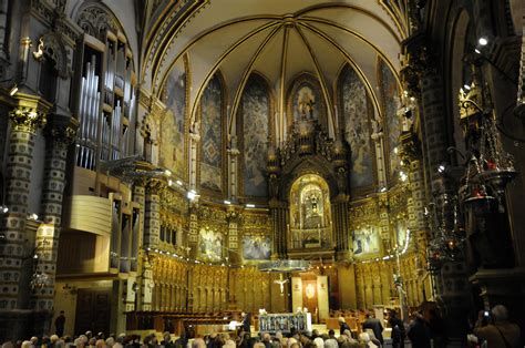 Santa Maria de Montserrat Abbey - Inside (1) | Barcelona's Environs ...