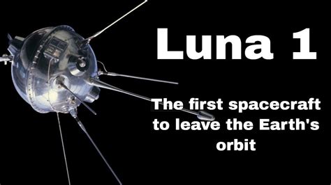 2nd January 1959: USSR launches Luna 1, the first spacecraft to reach the vicinity of the Moon ...