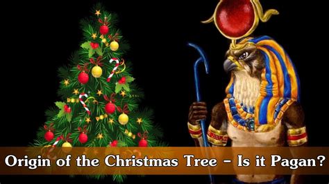 Origin of the Christmas Tree - Is it Pagan? - YouTube